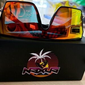 NEXUS Red and Orange Sunglasses
